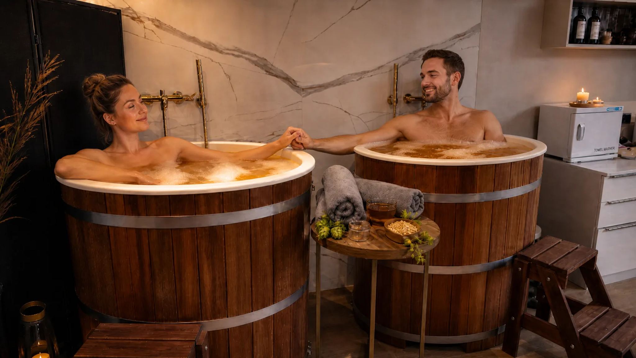 RYTUAŁ KĄPIELI PIWNEJ - 2 osoby